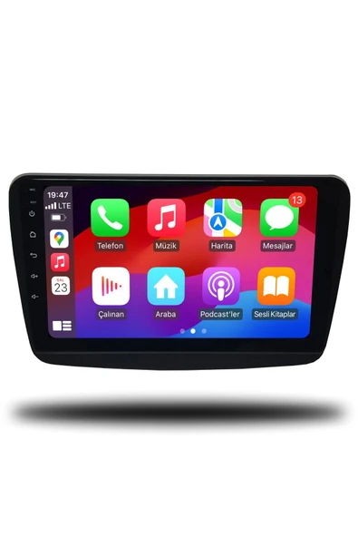 OSKODI Suzuki Baleno 2016-2022 Uyumlu Android Multimedya Carplay 4gb Ram 64gb Hafıza - 3