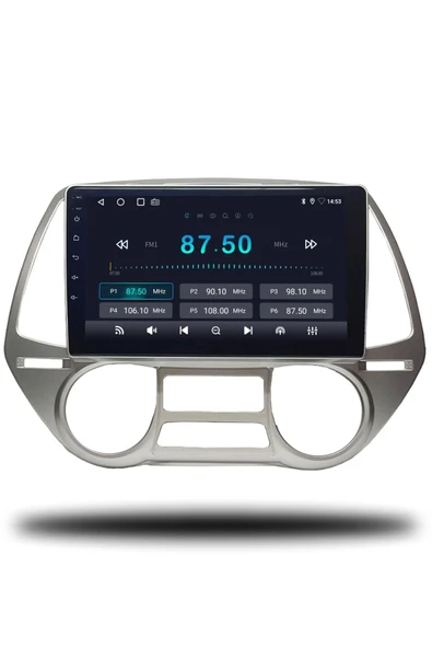 OSKODI Hyundai i20 2009-2011 Uyumlu Android Multimedya + CarPlay + 4GB RAM + 64GB Hafıza - 5