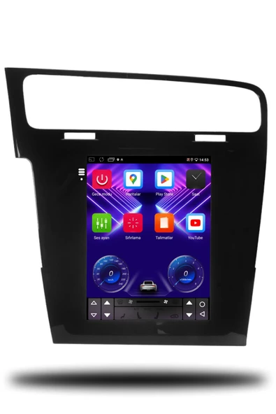 OSKODI Vw Golf 7 Tesla 2013-2021 Uyumlu Android Multimedya Carplay 4gb Ram 64gb Hafıza - Resim 2