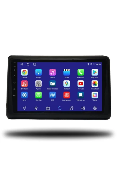 OSKODI Renault Kangoo 2021-2022 Uuyumlu Android Multimedya Carplay 4gb Ram 64gb Hafıza - 2