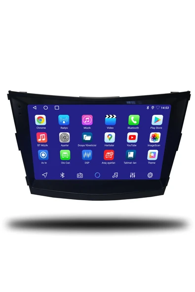 OSKODI Ssangyong Xlv 2015-2019 Uyumlu Android Multimedya + CarPlay + 4GB RAM + 64GB Hafıza - 2