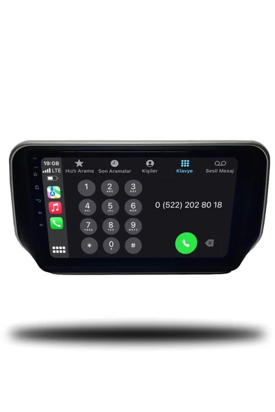 OSKODI Hyundai Santa FE IX45 2018-2022 Uyumlu Android Multimedya + CarPlay + 4GB RAM + 64GB Hafıza - Resim 4