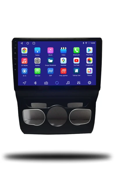 OSKODI Citroen C4 2012-2017 Uyumlu Android Multimedya + CarPlay + 4GB RAM + 64GB Hafıza - Resim 2