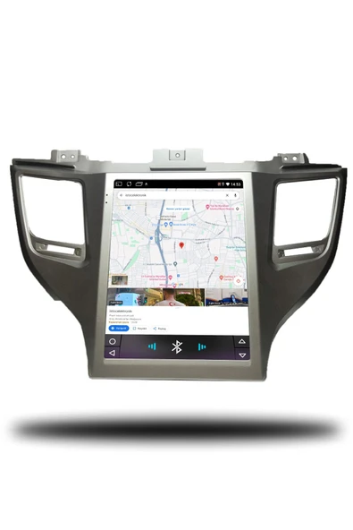 OSKODI Hyundai Tucson Tesla 2015-2018 Uyumlu Android Multimedya + CarPlay + 4GB RAM + 64GB Hafıza - Resim 6