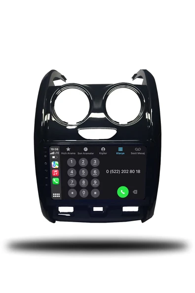 OSKODI Dacia Lodgy 2012-2022 Uyumlu Android Multimedya + CarPlay + 4GB RAM + 64GB Hafıza - Resim 4