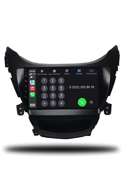 OSKODI Hyundai Elantra 2011-2012 Uyumlu Android Multimedya + CarPlay + 4GB RAM + 64GB Hafıza - Resim 4