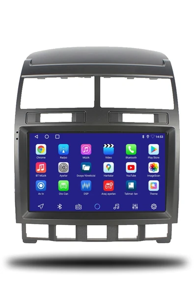 OSKODI Volkswagen Touareg 2003-2010 Uyumlu Android Multimedya Carplay 4gb Ram 64gb Hafıza - 2