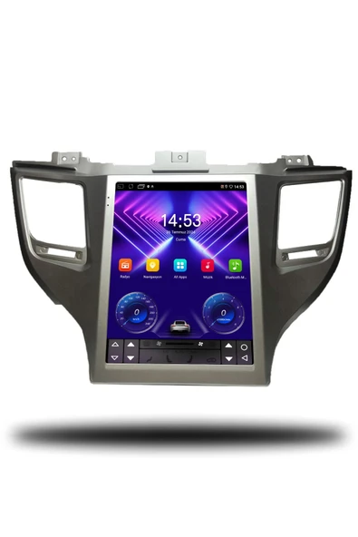OSKODI Hyundai Tucson Tesla 2015-2018 Uyumlu Android Multimedya + CarPlay + 4GB RAM + 64GB Hafıza ürün görseli