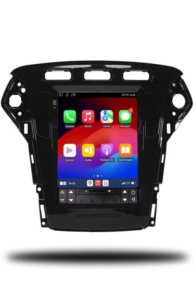 OSKODI Ford Mondeo Tesla 2011-2013 Uyumlu Android Multimedya + CarPlay + 4GB RAM + 64GB Hafıza - 3