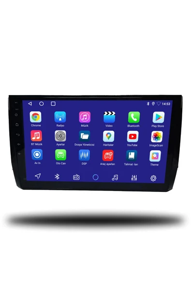 OSKODI Skoda Kodiaq 2017-2020 Uyumlu Android Multimedya + CarPlay + 4GB RAM + 64GB Hafıza - Resim 2