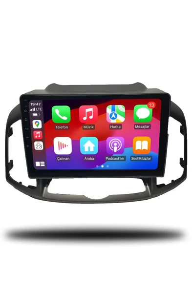 OSKODI Chevrolet Captiva 2012-2015 Uyumlu Andorid Multimedya + CarPlay + 4GB RAM + 64GB Hafıza - 3
