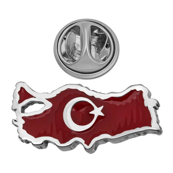 Süpertrend Gümüş Türkiye Haritası Rozet