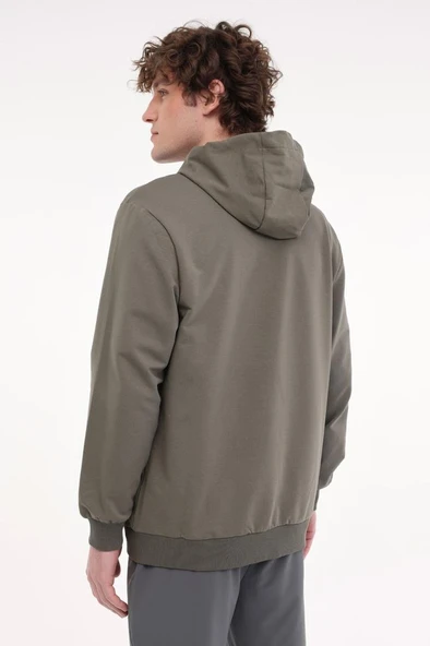 Lumberjack MB SN72 FZ HOD 5FX 101939603 Erkek Eşofman Üstü A.Haki S-XXL - 2