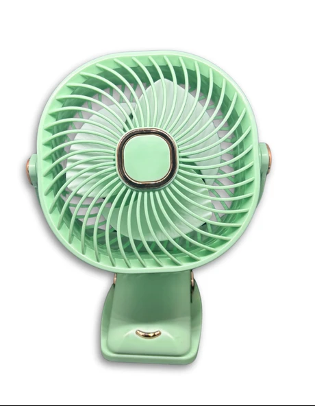 ZB113 Taşınabilir Masaüstü Yeşil Usb Fan - 1