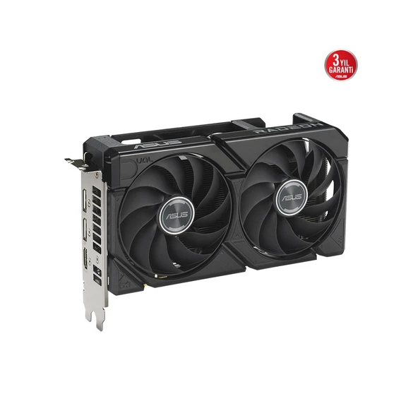 ASUS Dual Radeon RX9060XT 8G GDDR6 128Bit RDNA 4 AMD Ekran Kartı - 2