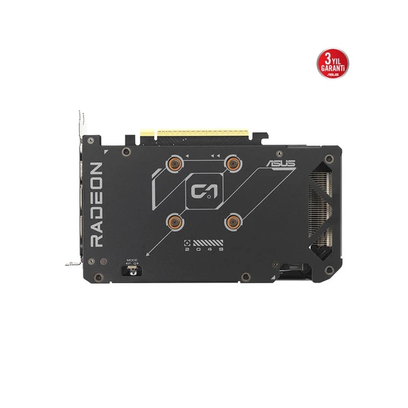 ASUS Dual Radeon RX9060XT 8G GDDR6 128Bit RDNA 4 AMD Ekran Kartı - 3