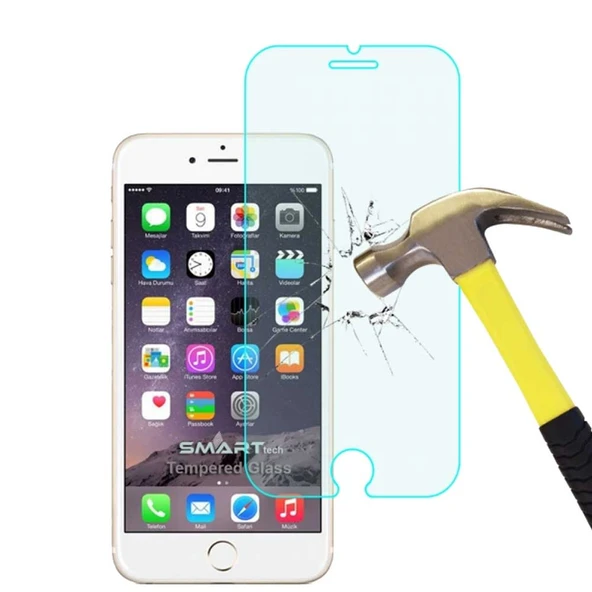 Apple iPhone 6 / 7 / 8 Temperli Kırılmaz Cam Ekran Koruyucu 3 Lü Set - Resim 2