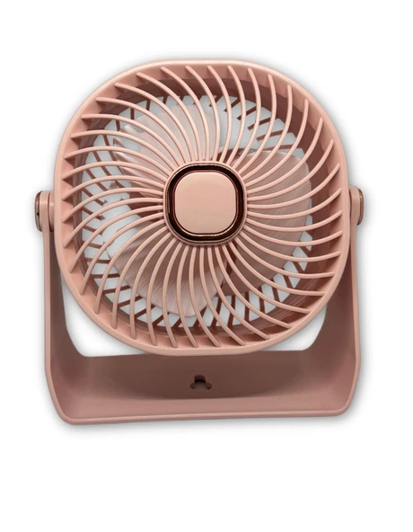 ZB112 Taşınabilir Masaüstü Pembe Usb Fan - 1
