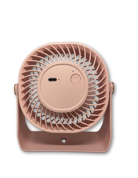 ZB112 Taşınabilir Masaüstü Pembe Usb Fan - 3
