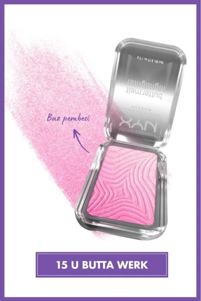 Buttermelt Highlighter Kremsi Pudra Aydınlatıcı - 15 U Butta Werk - 2