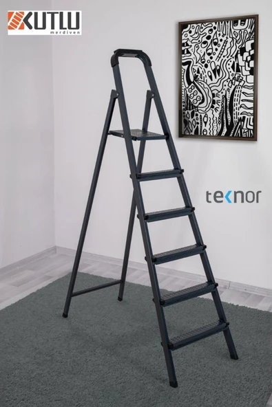 Teknor Kutlu 5+1 Metal Merdiven - 7