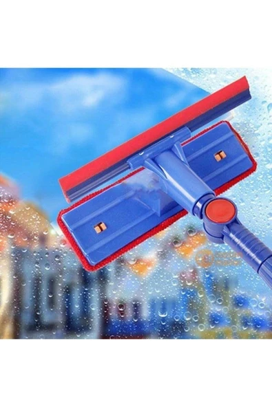 Sprey Mop 4 Yedekli Ve Teleskopik Mikrofiber Cam Sılme Aparatı - 4