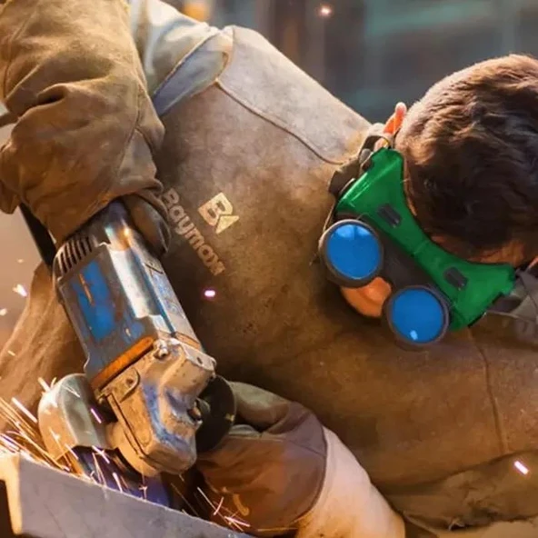BAYMAX S-502 İNTEGRAL SİYAH KAYNAKÇI KORUYUCU GÖZLÜĞÜ TrTDR TdrTR - 4