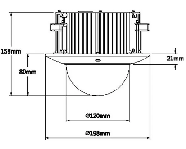 Dahua Sd42C212T-Hn 2Mp 12X Starlight Ptz Network Kamera - 2