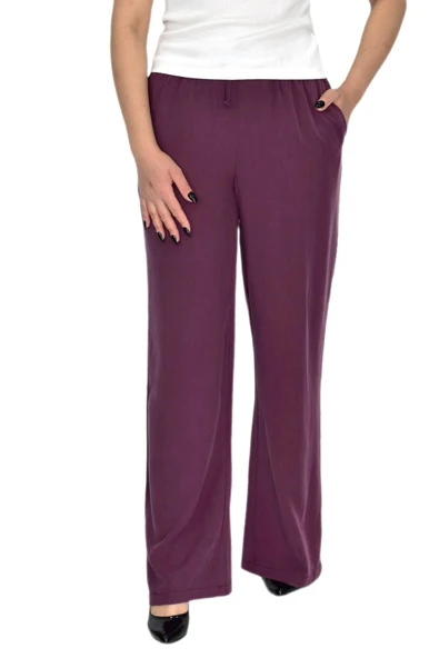 Kadın Lastikli Bol Pantolon BGL-ST04637 - Resim 5