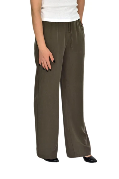 Kadın Lastikli Bol Pantolon BGL-ST04637 - Resim 6