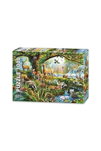 Süpertrend 1000'LİK PUZZLE ORMANDA YAŞAM