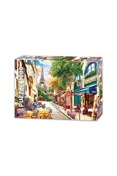 Süpertrend 1000'LİK PUZZLE PARİSTE BİR KÜÇÜK SOKAK