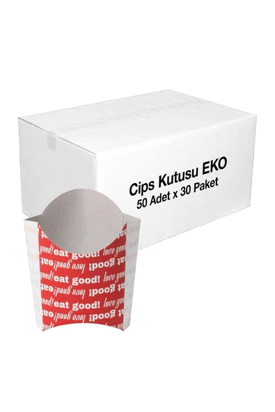 Süpertrend  Kızarmış Patates Kutusu Ekonomik 50li X 30 Paket (koli)