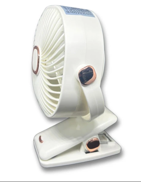 ZB113 Taşınabilir Masaüstü Beyaz Usb Fan - 2
