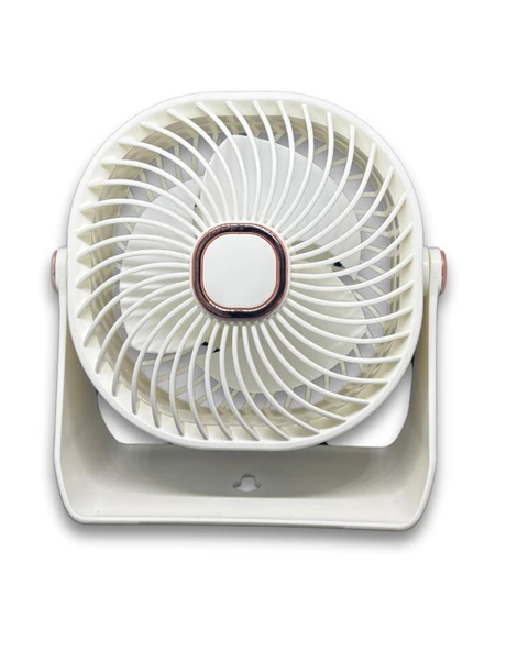 ZB112 Taşınabilir Masaüstü Beyaz Usb Fan - 1