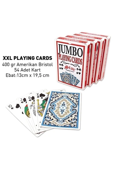 Süpertrend JUMBO PLAYING CARDS