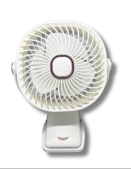 ZB113 Taşınabilir Masaüstü Beyaz Usb Fan - 1