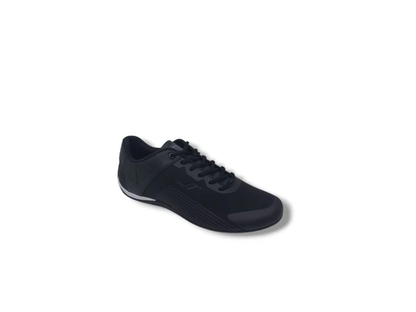Lescon Chrome Erkek Siyah Sneaker Ayakkabı - 4