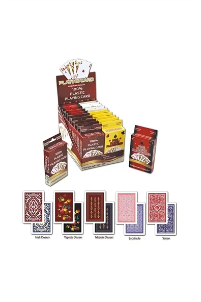 Süpertrend %100 PLASTİK PREMIUM A/30 OYUN KAĞIDI - 2