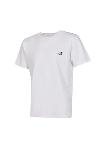 New Balance Lifestyle MNT1537-WT Beyaz Erkek Tişört - 1