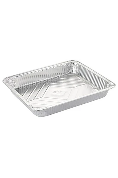Kruvazör  Alüminyum Kap 3250 Gr Dikdörtgen Tepsi 50li