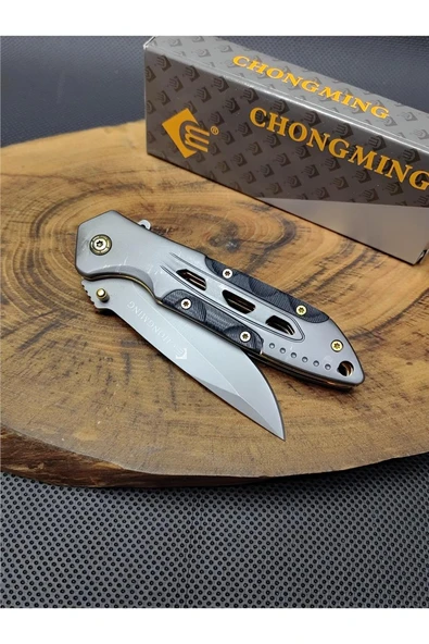 Süpertrend Chongming 21 cm Yarı Otomatik Paslanmaz Çelik Çakı
