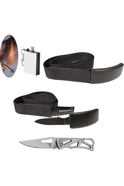Süpertrend Mtech Serisi Dv-01- 18 cm Kemerli Çakı Seti SLN256