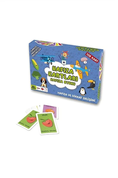 Kruvazör İKİLİ HAFIZA OYUN KARTI - 2