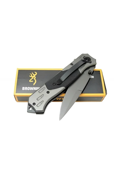 Süpertrend Kişiye Özel Browning Mermili Çakı F126 23 CM - 2