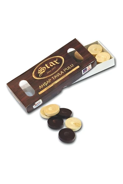 Kruvazör AHŞAP TAVLA PULU - 2