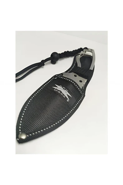 Süpertrend Dpx Gear 20 cm Gümüş Ipli Çelik Av Kamp Çakısı Hediyeli SCK457457 - 2