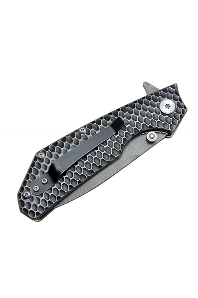 Süpertrend Kişiye Özel Damascus Metal Çakı DMS 2-16 21 CM - 2