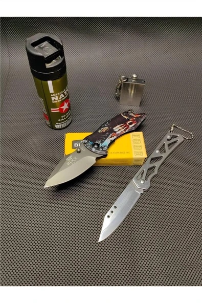 Süpertrend 12 cm buck marka çakı seti