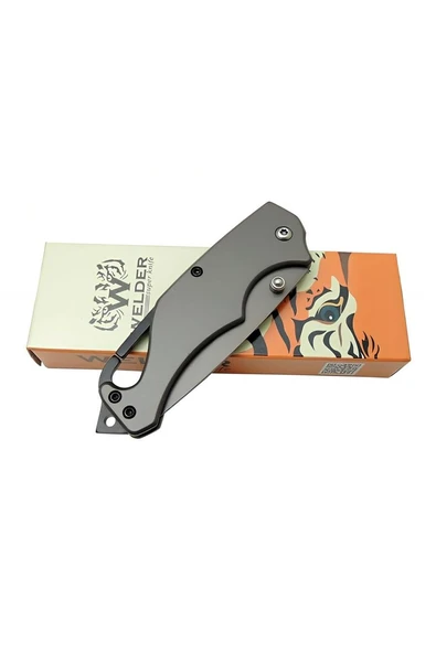 Süpertrend Kişiye Özel Welder Titanyum Çakı WD-009 16 CM - 3